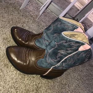 Kids cow girl boots